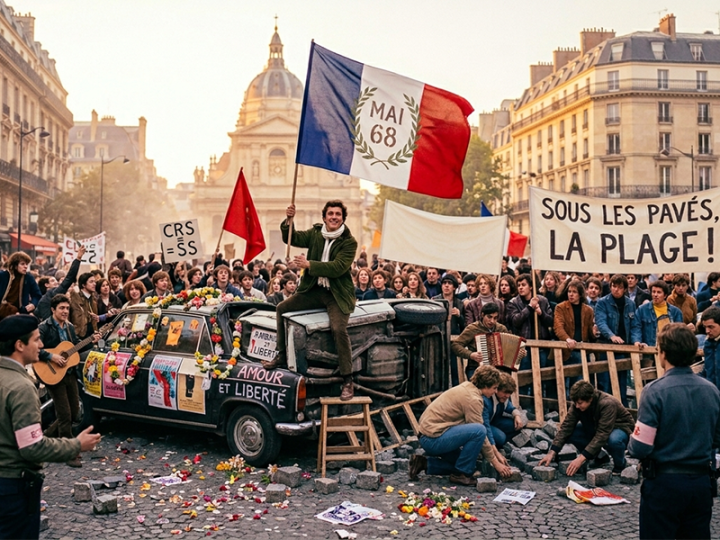 Soirée ambiance mai 68